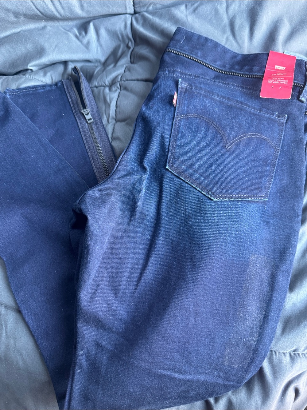 Levi's Men's Dark Indigo Stretch Slim Jeans